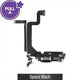Charging port repair for iPhone 14 Pro Max (PULL-A)-Space Black