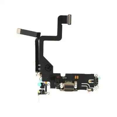 Charging port repair for iPhone 14 Pro (PULL-A)-Gold