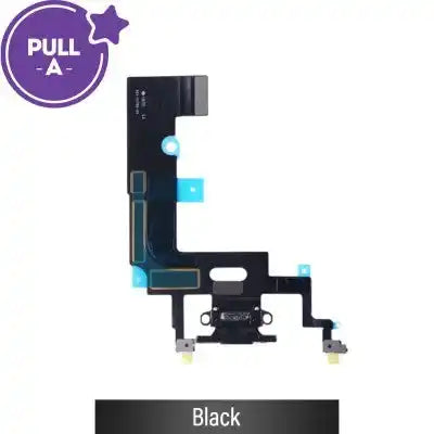 Charging port repair for iPhone XR (PULL-A)-Black PULL-A