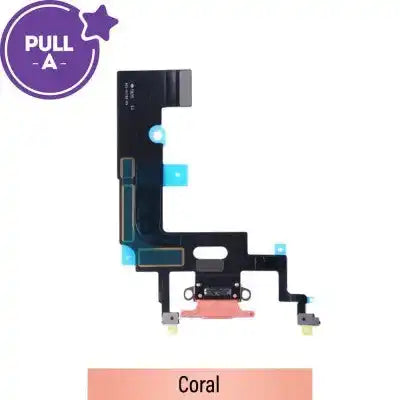 Charging port repair for iPhone XR (PULL-A)-Coral PULL-A