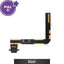 Charging port repair with Flex Cable for iPad 10.2 (2019) / (2020) / (2021) (PULL-A)-Black