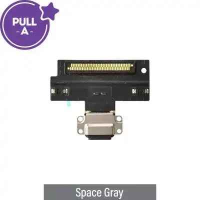 Charging port repair with Flex Cable for iPad Air (2019) (PULL-A)-Space Gray