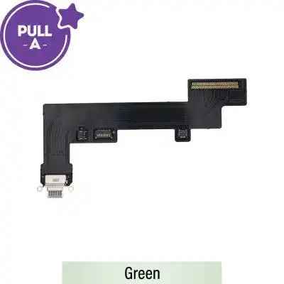 Charging port repair with Flex Cable for iPad Air (2020) (Wi-Fi + Cellular) (PULL-A)-Green