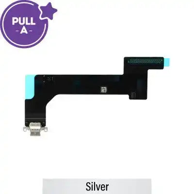 Charging port repair with Flex Cable for iPad (2022) (Wi-Fi + Cellular) (PULL-A)-Silver PULL-A