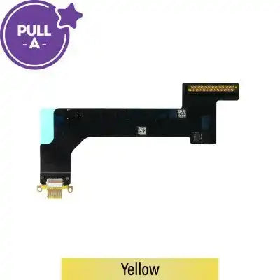 Charging port repair with Flex Cable for iPad (2022) (Wi-Fi + Cellular) (PULL-A)-Yellow PULL-A