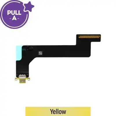 Charging port repair with Flex Cable for iPad (2022) (Wi-Fi) (PULL-A)-Yellow PULL-A