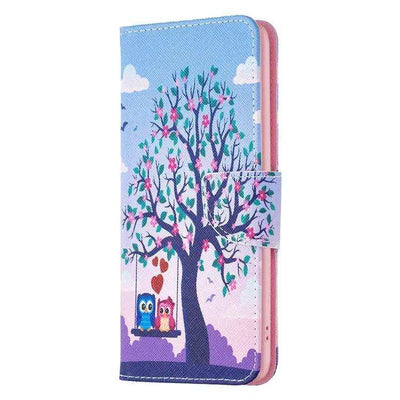 Colored Drawing Pattern Flip Leather Phone Case MyMobile