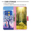 Colored Drawing Pattern Flip Leather Phone Case MyMobile