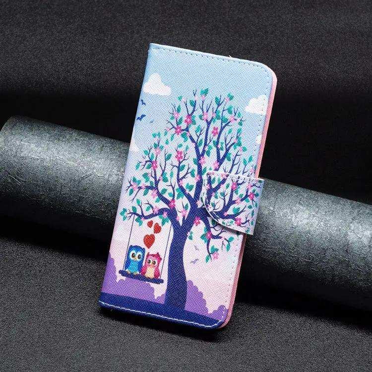 Colored Drawing Pattern Flip Leather Phone Case MyMobile