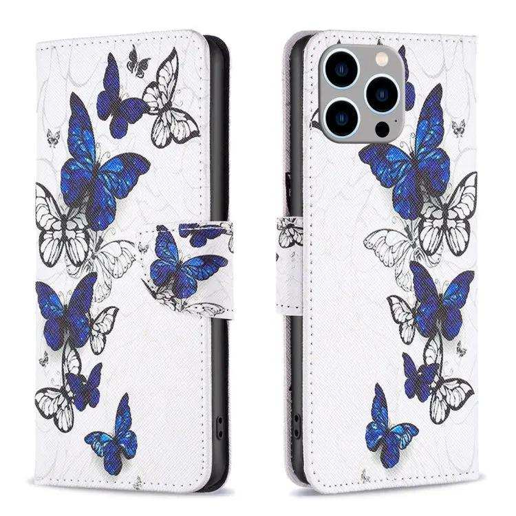 Colored Drawing Pattern Flip Leather Phone Case MyMobile