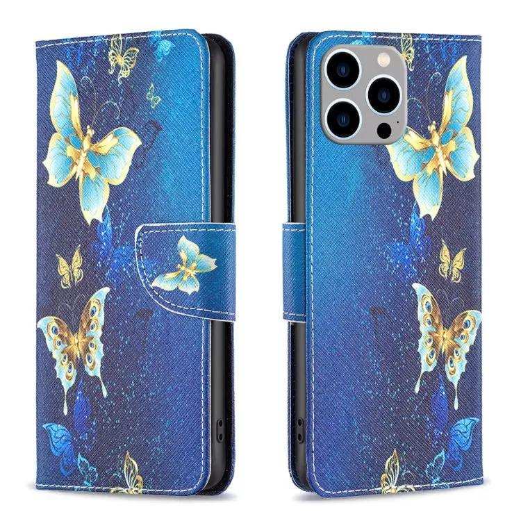 Colored Drawing Pattern Flip Leather Phone Case MyMobile
