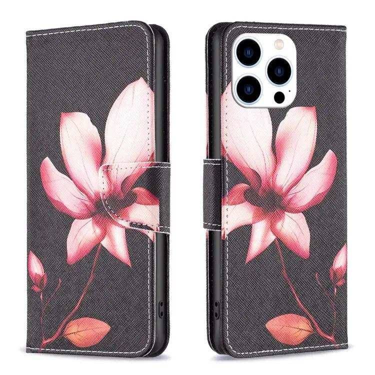 Colored Drawing Pattern Flip Leather Phone Case MyMobile