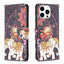 Colored Drawing Pattern Flip Leather Phone Case MyMobile