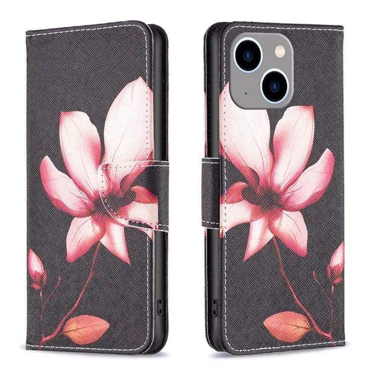 Colored Drawing Pattern Flip Leather Phone Case MyMobile