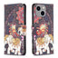Colored Drawing Pattern Flip Leather Phone Case MyMobile