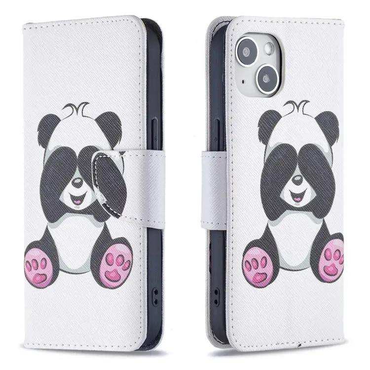 Colored Drawing Pattern Flip Leather Phone Case MyMobile