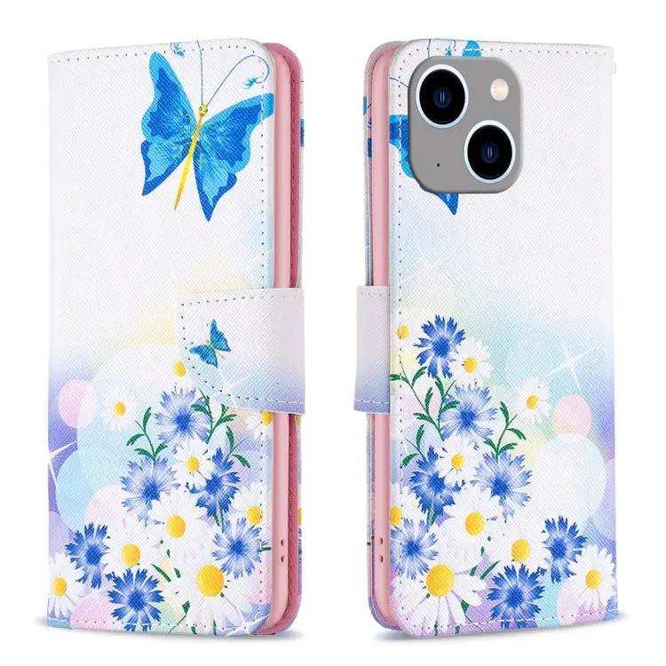 Colored Drawing Pattern Leather Phone Case MyMobile