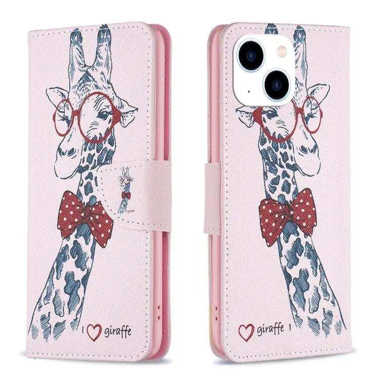 Colored Drawing Pattern Leather Phone Case MyMobile