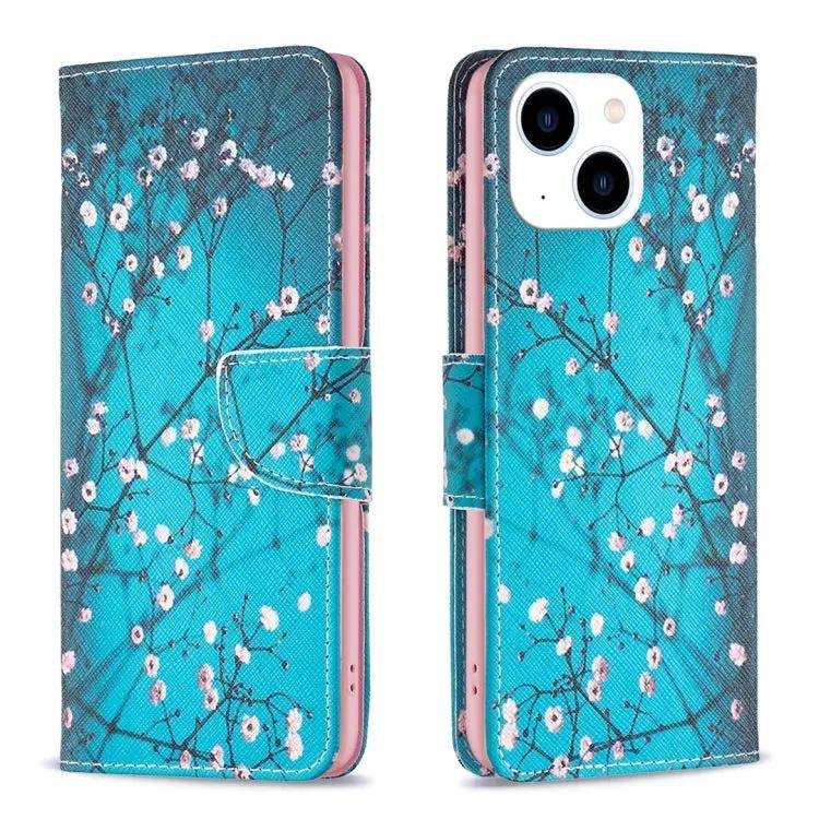 Colored Drawing Pattern Leather Phone Case MyMobile