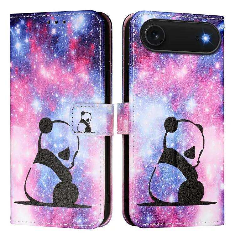 Colored Drawing Pattern Plain Weave Leather Phone Case MyMobile