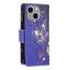 Colored Drawing Pattern Zipper Phone Leather Case MyMobile