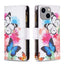 Colored Drawing Pattern Zipper Phone Leather Case MyMobile