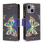 Colored Drawing Pattern Zipper Phone Leather Case MyMobile