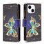 Colored Drawing Pattern Zipper Phone Leather Case MyMobile