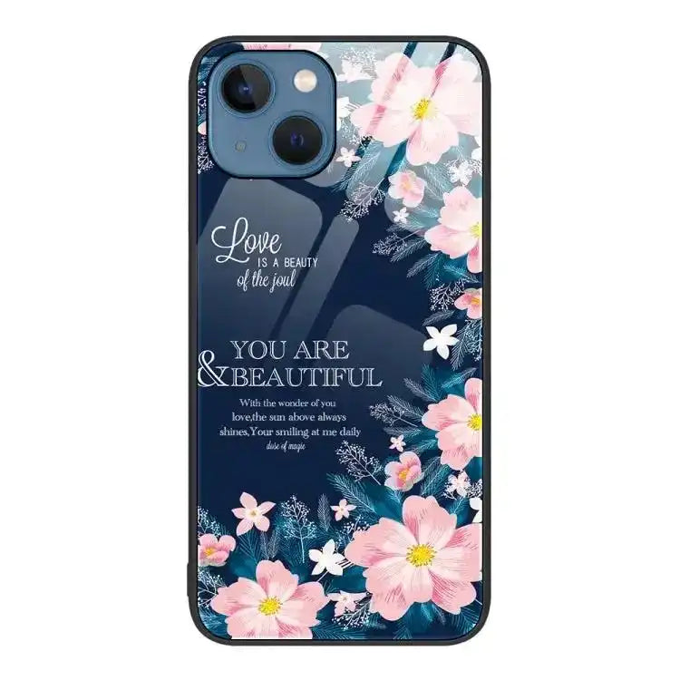 Colorful Painted Glass Phone Case MyMobile