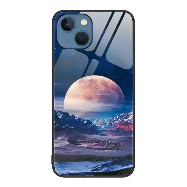 Colorful Painted Glass Phone Case MyMobile
