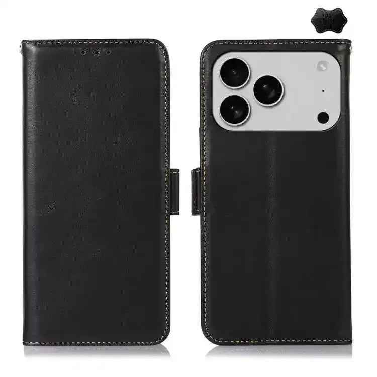 Crazy Horse Top Layer Cowhide Leather Phone Case