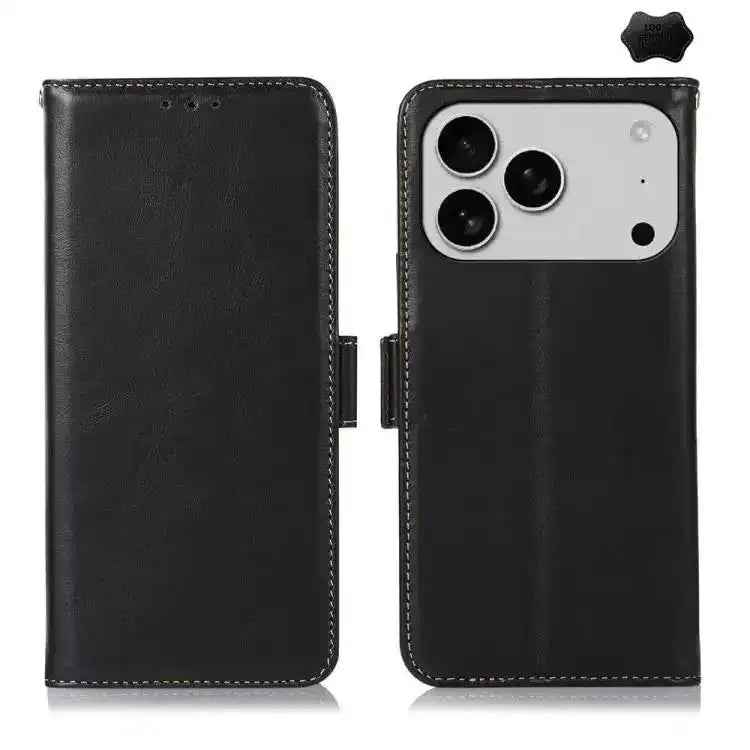 Crazy Horse Top Layer Cowhide Leather Phone Case