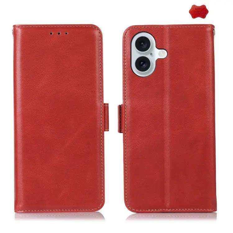 Crazy Horse Top Layer Cowhide Leather Phone Case MyMobile