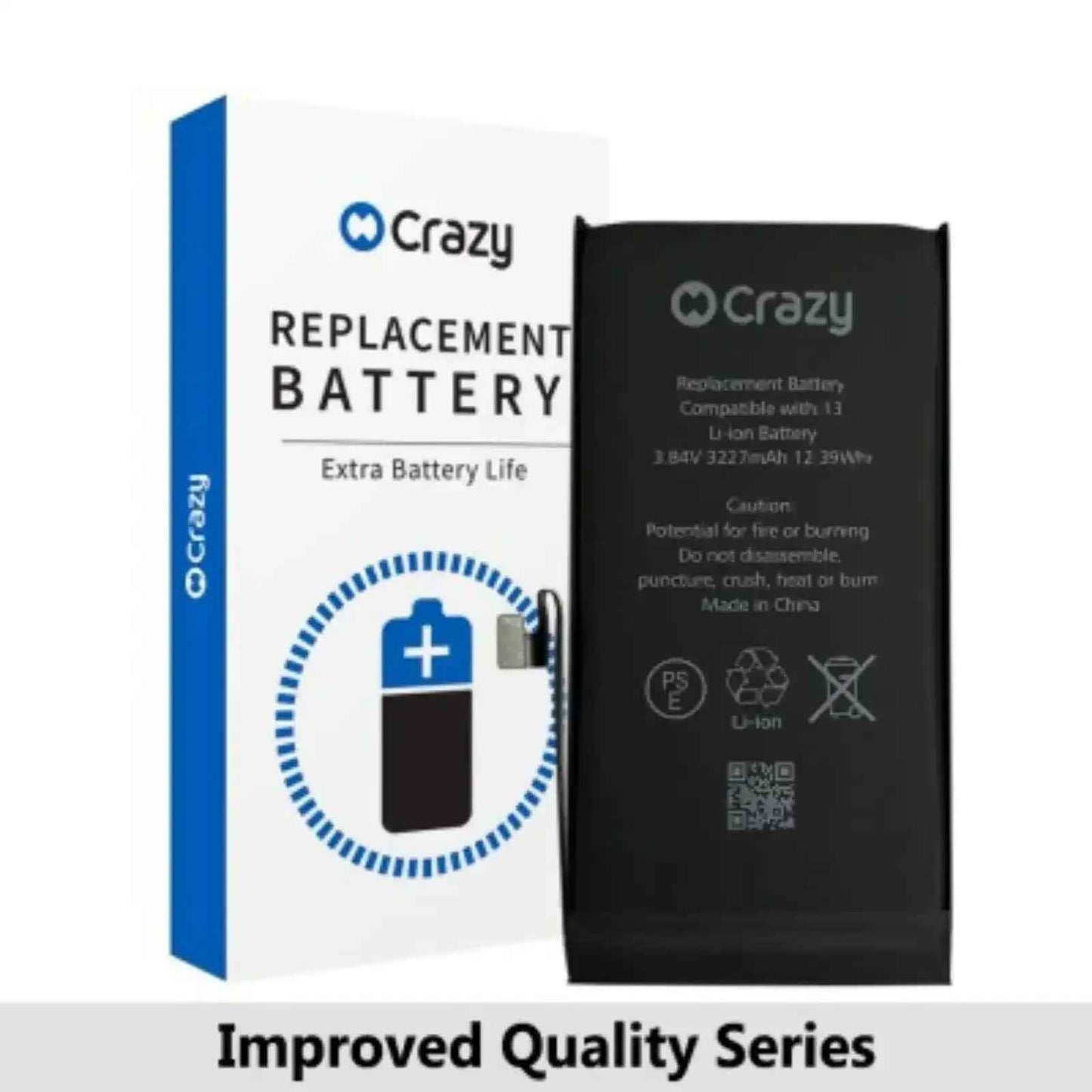 Crazy Improved Quality- iPhone 13 Replacement Battery with Adhesive Strips 3227mAh TI CHIP: TI 27546-A3 IC Cheapest Price