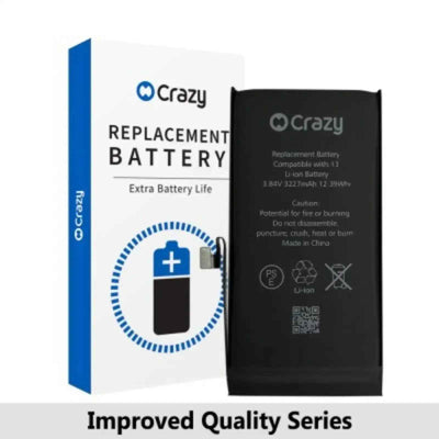 Crazy Improved Quality- iPhone 13 Replacement Battery with Adhesive Strips 3227mAh TI CHIP: TI 27546-A3 IC Cheapest Price
