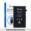 Crazy Improved Quality-iPhone 16 Plus Replacement Battery with Adhesive Strips 4674mAh (TI CHIP: 27546)