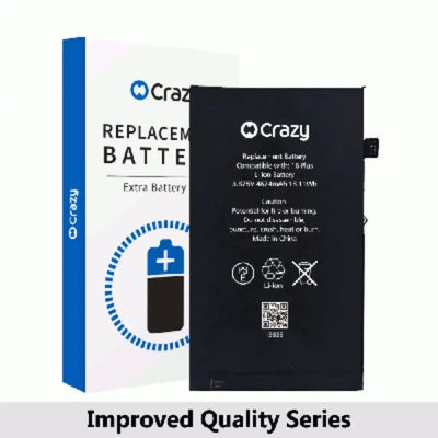 Crazy Improved Quality-iPhone 16 Plus Replacement Battery with Adhesive Strips 4674mAh (TI CHIP: 27546) GREENCELL