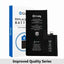 Crazy Improved Quality-iPhone 16 Pro Max Replacement Battery with Adhesive Strips 4685mAh (TI CHIP: 27546)