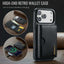 DG.MING M6 Series RFID Tri-fold Card Bag Removable Leather Phone Case DG.MING