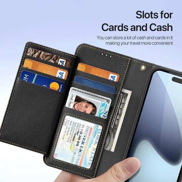 DUX DUCIS Lawa Series 2 in 1 Wallet Zipper Detachable MagSafe Phone Case with Lanyard DUX DUCIS