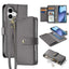 DUX DUCIS Lawa Series 2 in 1 Wallet Zipper Detachable MagSafe Phone Case with Lanyard DUX DUCIS