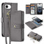 DUX DUCIS Lawa Series 2 in 1 Wallet Zipper Detachable MagSafe Phone Case with Lanyard DUX DUCIS