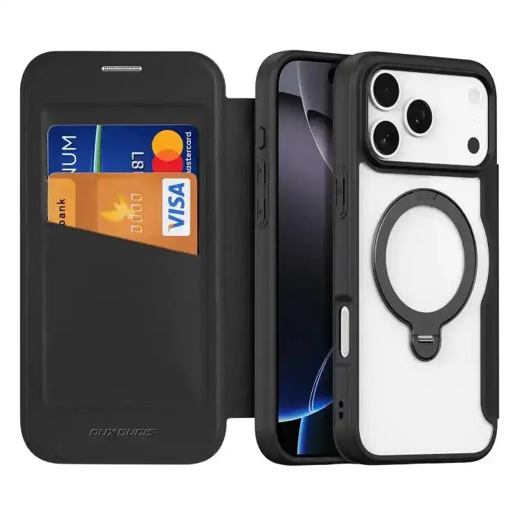 DUX DUCIS Skin X Pro Series MagSafe Ring Holder Leather Phone Case DUX DUCIS