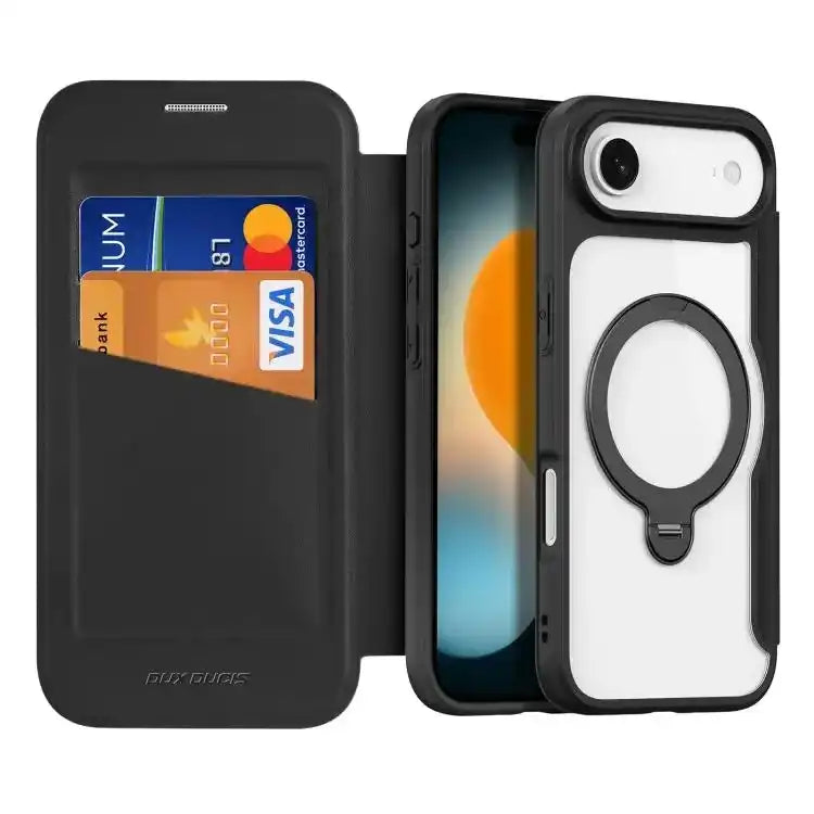 DUX DUCIS Skin X Pro Series MagSafe Ring Holder Leather Phone Case DUX DUCIS