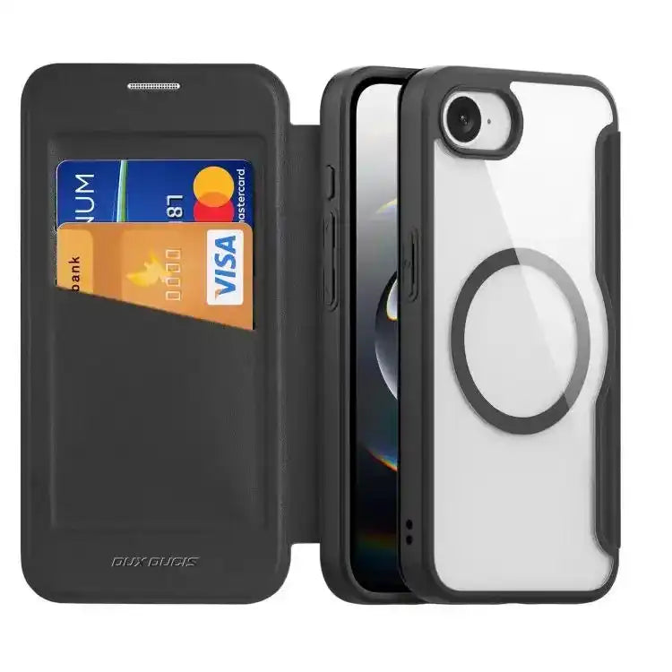 DUX DUCIS Skin X Pro Series MagSafe Ring Holder Leather Phone Case DUX DUCIS