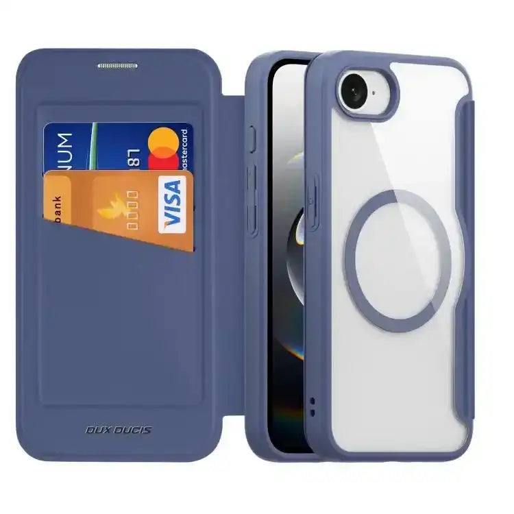 DUX DUCIS Skin X Pro Series MagSafe Ring Holder Leather Phone Case DUX DUCIS