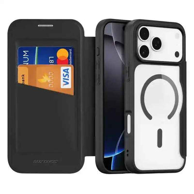 DUX DUCIS Skin X Pro Series Magsafe PC + TPU Phone Leather Case
