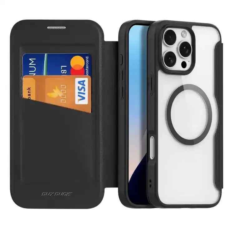 DUX DUCIS Skin X Pro Series Magsafe PC + TPU Phone Leather Case