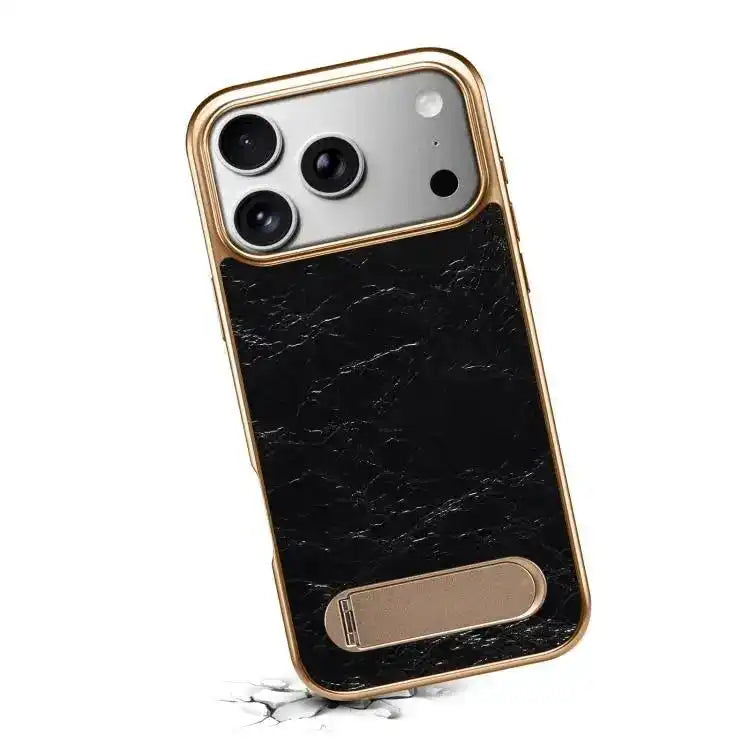 Denior A25 MagSafe Genuine Leather Phone Case with Holder Denior