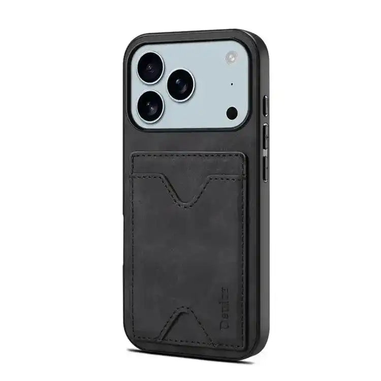 Denior D06 PU Back Cover Card Slot Holder Phone Case Denior
